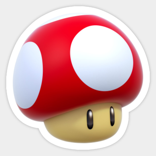 Super Mario - Toad - Super Mario - Sticker | TeePublic